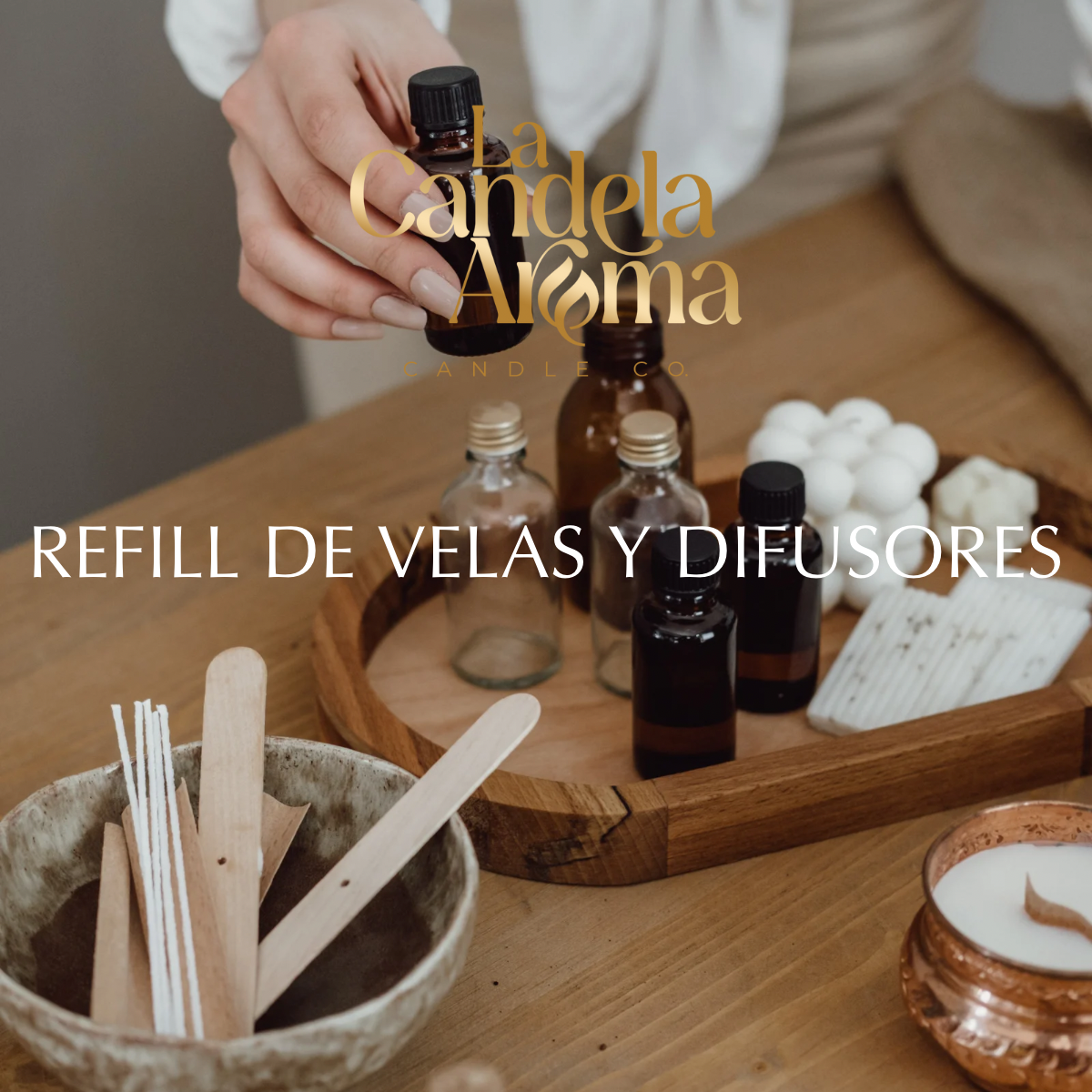 Refill de Velas y Difusores