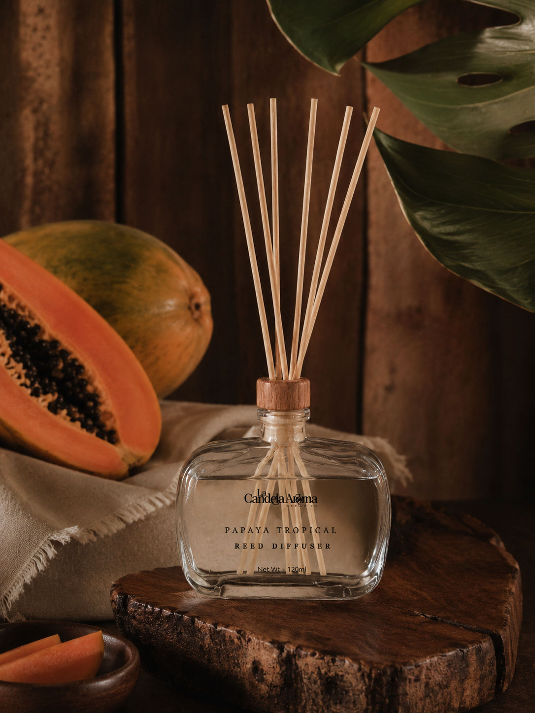 Difusor Artesanal - Papaya Tropical