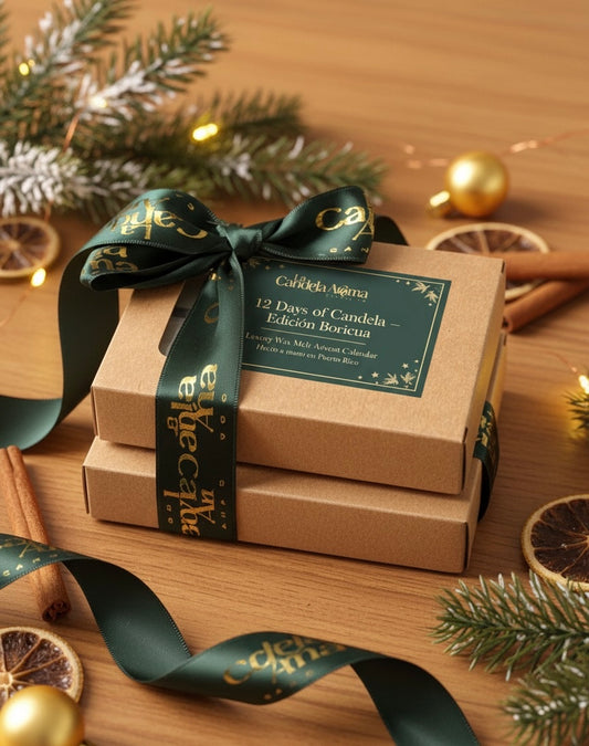 12 Days of Candela – Edición Boricua - Luxury Wax Melt Advent Calendar – Hecho a mano en Puerto Rico