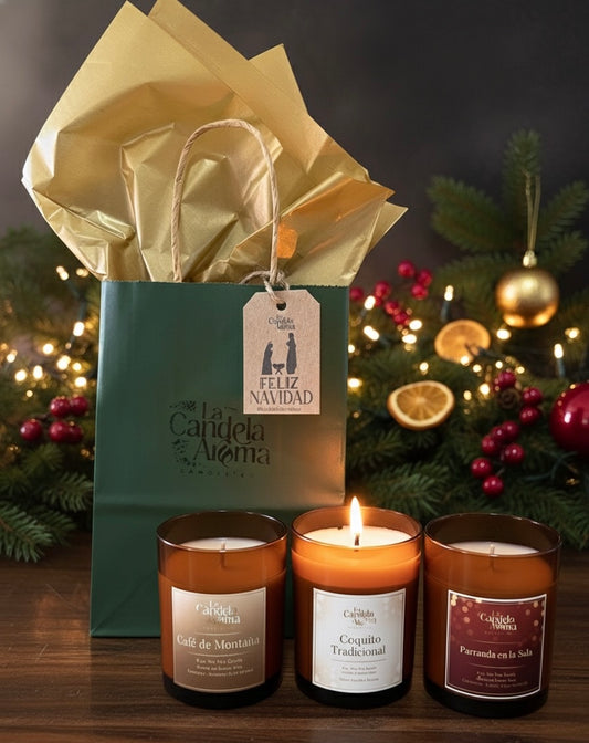 Set “Aromas de la Navidad Boricua” – Edición Trio Premium