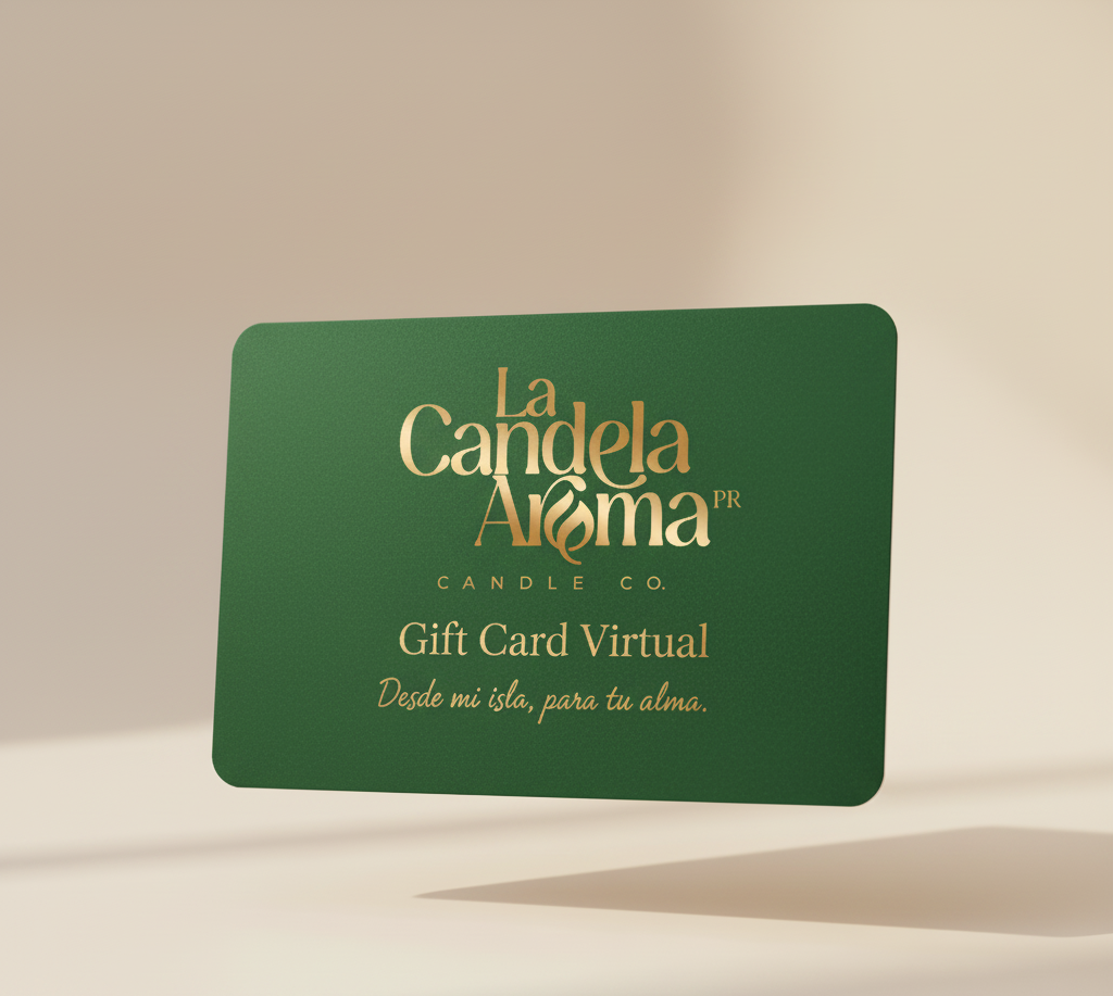 Gift Card Virtual | La Candela Aroma PR – Desde mi isla, para tu alma